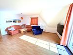 Wohnzimmer - Fewo Seelenfrieden 7 - für 4 Personen mit Balkon - Top-Hundeurlaub