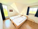 Schlafzimmer - Fewo Seelenfrieden 7 - für 4 Personen mit Balkon - Top-Hundeurlaub
