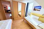 Schlafzimmer - Fewo Seelenfrieden 3 - mit Balkon für 4 Personen - Top-Hundeurlaub