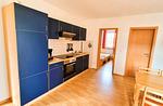 Küche / Küchenzeile - Fewo Seelenfrieden 2 - mit Terrasse und Parkplatz - Top-Hundeurlaub