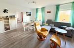 Wohnzimmer - Haus Waldblick - am Rande des Nationalparks Jasmund - Top-Hundeurlaub