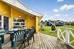 Terrasse - Ferienhaus Poolhaus Schönhagen - Top-Hundeurlaub