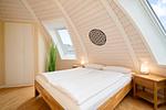 Ferienhaus Nordlichter - Kugelhaus am Tollensesee - komfortabler Schlafbereich - Nordlichter - Top-Hundeurlaub