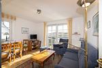 Wohnzimmer - Appartment Dünenblick - Top-Hundeurlaub