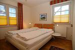 Schlafzimmer - Appartment Dünenblick - Top-Hundeurlaub