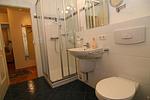 Badezimmer - Appartment Dünenblick - Top-Hundeurlaub