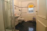 Badezimmer - Appartment Dünenblick - Top-Hundeurlaub