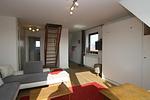 Wohnzimmer - Ferienwohnung Dünennest - Top-Hundeurlaub