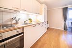 Küche / Küchenzeile - Appartement "Deichblick" Cappel Whg. 10 - Top-Hundeurlaub