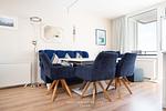Wohnzimmer - FeWo FördePanorama - Top-Hundeurlaub