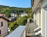 Balkon - Penthouse "Molenfeuer" mit umlaufender Terrasse und Meerblick - Top-Hundeurlaub