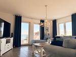 Wohnzimmer - Penthouse "Molenfeuer" mit umlaufender Terrasse und Meerblick - Top-Hundeurlaub