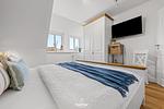 Schlafzimmer - Ferienhaus Marga Sophie Dagebüll - Top-Hundeurlaub