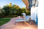 Garten - Ferienhaus Haubenlerche 53 - Boddenglück - Top-Hundeurlaub