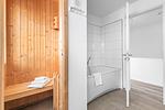 Sauna - Ferienhaus Seestern Olpenitz - Top-Hundeurlaub
