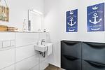 Gäste-WC - Ferienhaus Seestern Olpenitz - Top-Hundeurlaub
