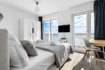 Schlafzimmer - Ferienhaus Seestern Olpenitz - Top-Hundeurlaub