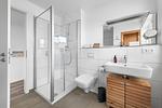 Badezimmer - Ferienhaus Seestern Olpenitz - Top-Hundeurlaub