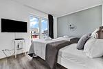 Schlafzimmer - Ferienhaus Seestern Olpenitz - Top-Hundeurlaub