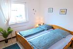 Schlafzimmer - Ferienwohnung Gobst - Top-Hundeurlaub