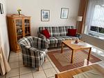 Wohnzimmer - Ferienwohnung Gobst - Top-Hundeurlaub