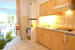 Küche / Küchenzeile - Ferienwohnung Gobst - Top-Hundeurlaub