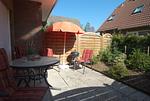 Terrasse - Ferienwohnung Muschel - Top-Hundeurlaub