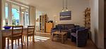 Wohnzimmer - Ferienwohnung L17 - "Wellenkieker" - Top-Hundeurlaub
