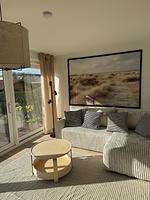 Wohnzimmer - Ferienhaus Weststrandhaus Großenbrode - Top-Hundeurlaub