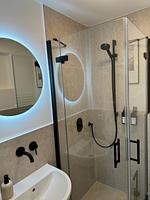 Badezimmer - Ferienhaus Weststrandhaus Großenbrode - Top-Hundeurlaub