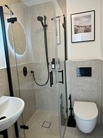 Badezimmer - Ferienhaus Weststrandhaus Großenbrode - Top-Hundeurlaub
