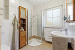 Bad mit Dusche und WC - Am Deich Haus 24 - Top-Hundeurlaub
