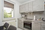 Küche / Küchenzeile - FeWo16: Strand,Balk,Pool,Sauna - Top-Hundeurlaub