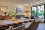Esstisch mit Blick auf Sofaecke - Wohnung 11-2 - Top-Hundeurlaub