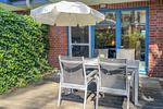 Terrasse mit Gartenmöbeln - Wohnung 11-2 - Top-Hundeurlaub