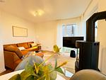 Wohnzimmer - Haus Ostwind - Top-Hundeurlaub