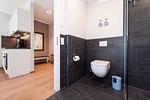 Badezimmer mit Dusche und WC - Wohnung 01 - Top-Hundeurlaub
