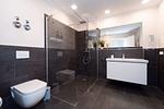 Badezimmer mit Dusche und WC - Wohnung 03 - Top-Hundeurlaub
