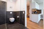 Badezimmer mit Dusche und WC - Wohnung 13 - Top-Hundeurlaub