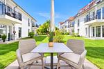 Blick zur Terrasse - Wohnung 13 - Top-Hundeurlaub