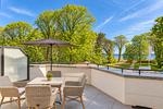 Blick zur Terrasse - Wohnung 21 - Top-Hundeurlaub