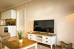 TV im Wohnbereich - Wohnung 10 - Top-Hundeurlaub