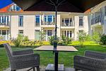 Terrasse mit Gartenmöbeln - Wohnung 10 - Top-Hundeurlaub