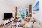 TV im Wohnbereich - Wohnung 10 - Top-Hundeurlaub