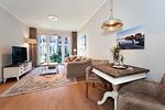 Wohnzimmer mit Blick zur Terrasse - Wohnung 10 - Top-Hundeurlaub