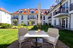 Blick zur Terrasse - Wohnung 10 - Top-Hundeurlaub