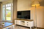 TV im Wohnbereich - Wohnung 09 - Top-Hundeurlaub