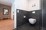 Badezimmer mit Dusche und WC - Wohnung 09 - Top-Hundeurlaub