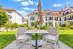 Blick zur Terrasse - Wohnung 09 - Top-Hundeurlaub