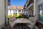 Terrasse mit Gartenblick - Wohnung 11 - Top-Hundeurlaub